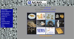 Desktop Screenshot of agno.sk